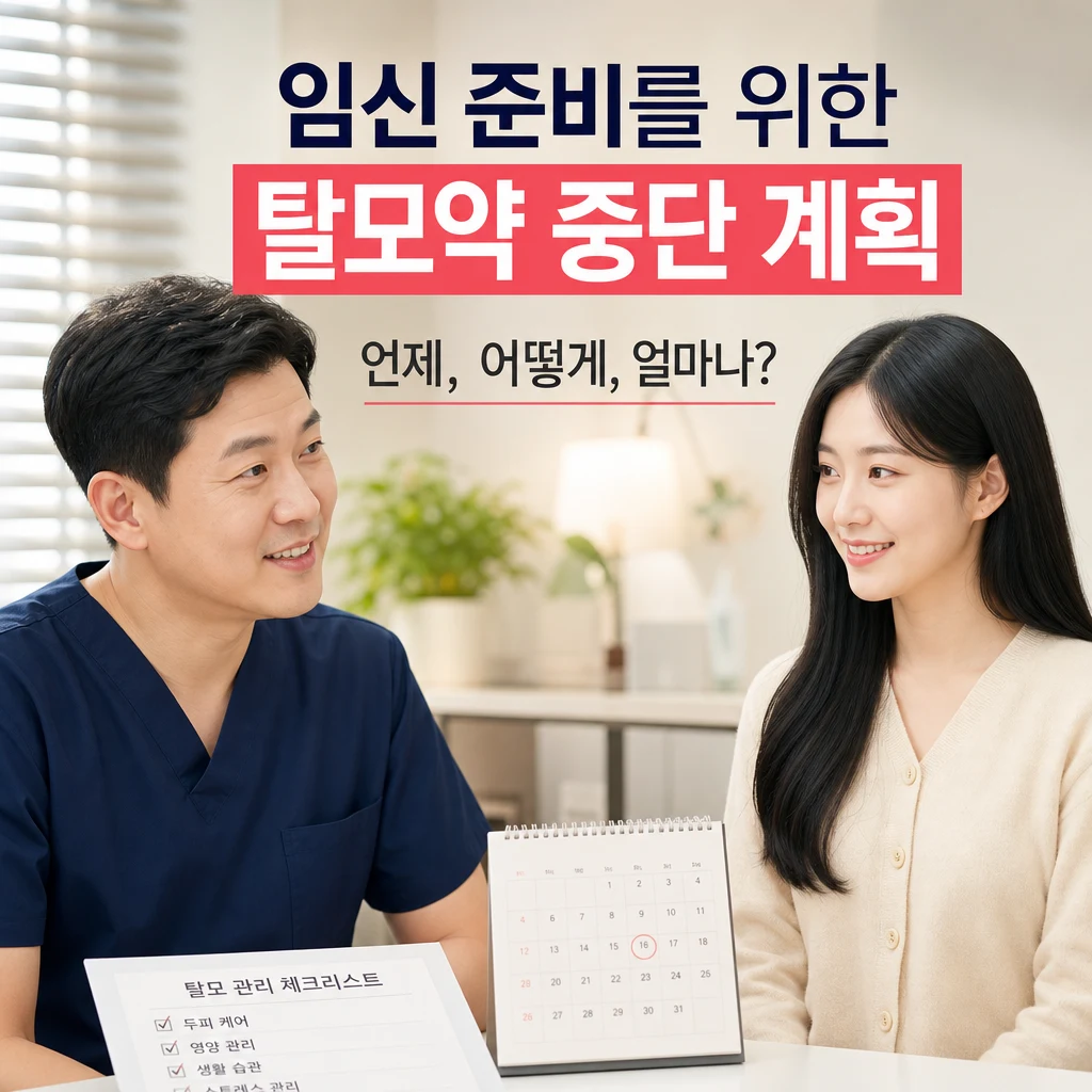 탈모약 복용, 임신 계획 중이라면? 1